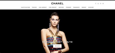 chanel website.